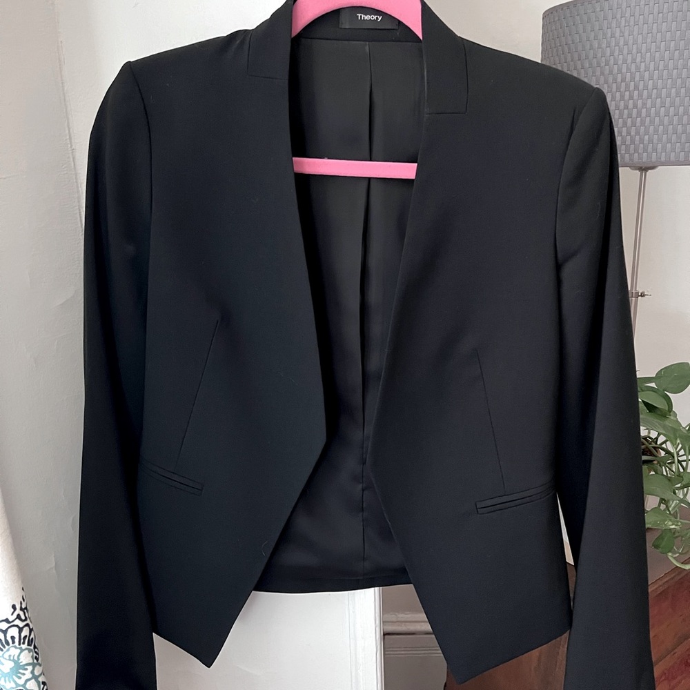 Theory Black Blazer